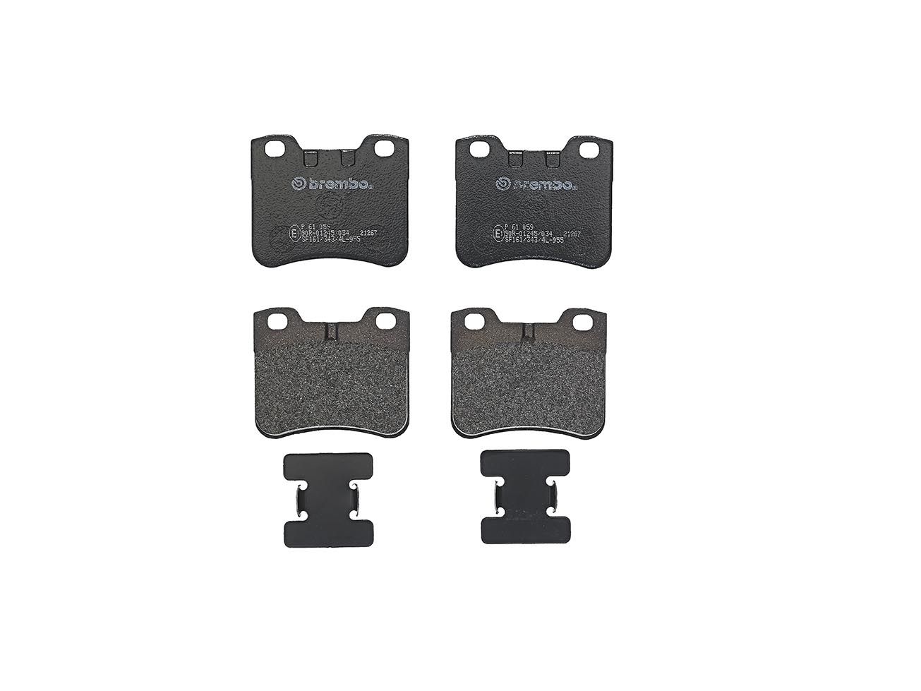 BREMBO P 61 059 Brake pad set, disc brake