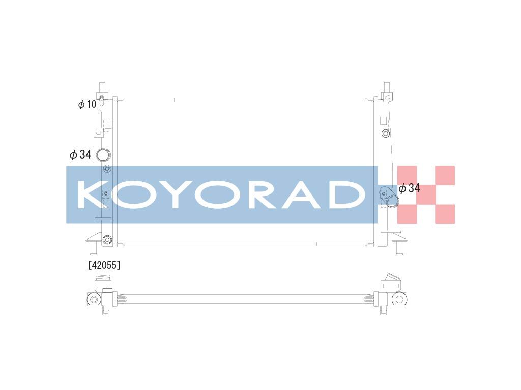 KOYORAD KS062306 Radiator, engine cooling