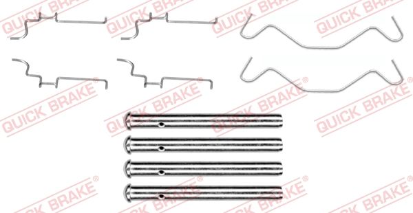 QUICK BRAKE 109-1683 Accessory kit, disc brake pad