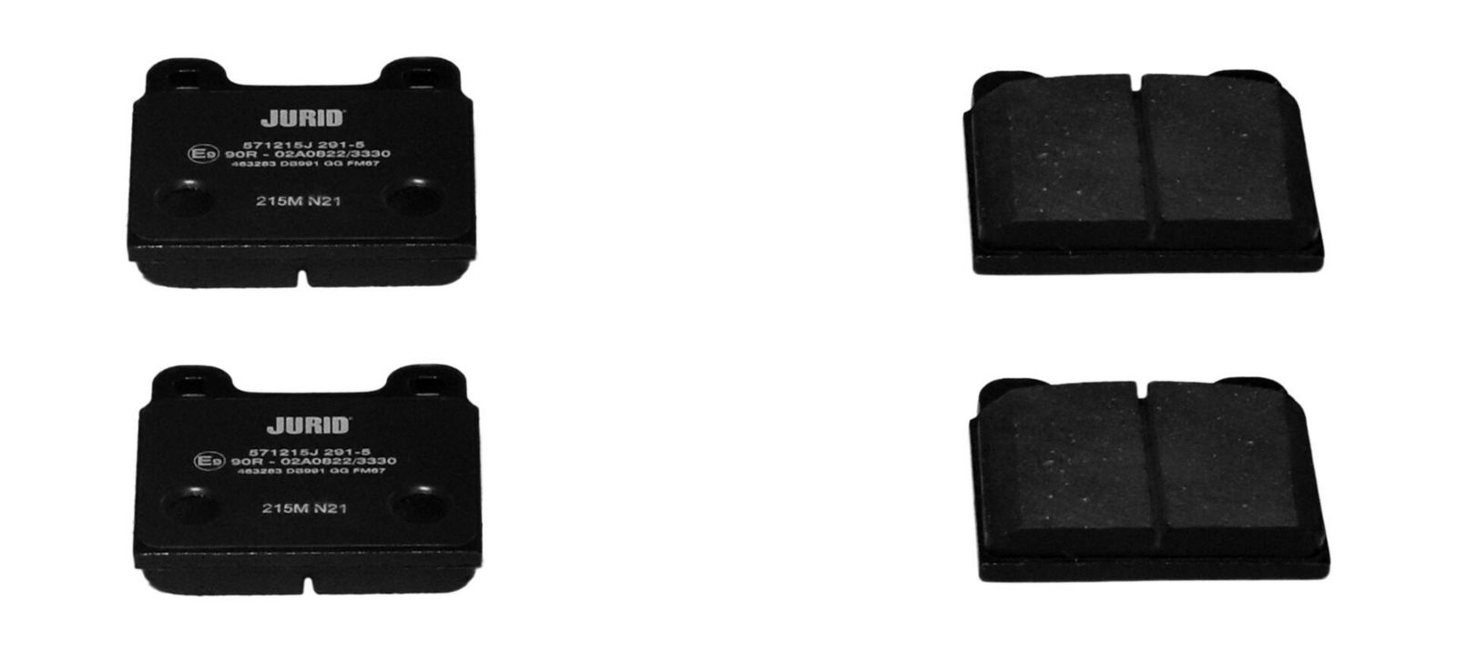 JURID 571215J Brake pad set, disc brake