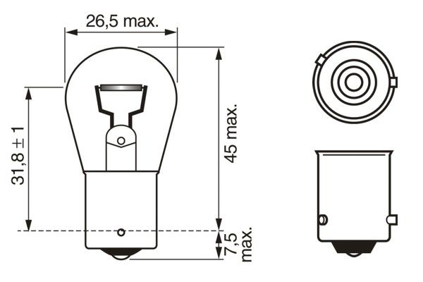 Bulb, direction indicator-6