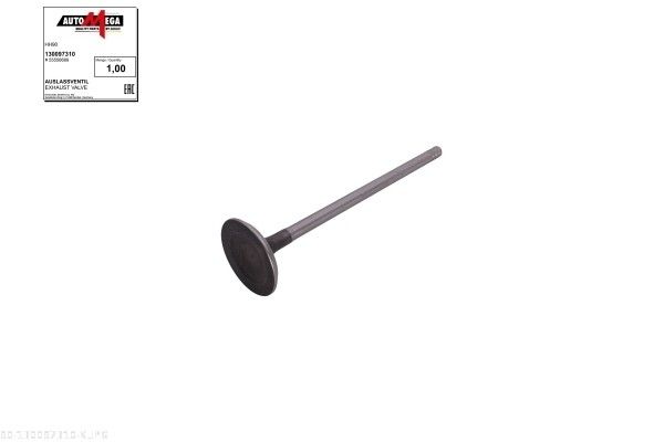AUTOMEGA 130097310 Exhaust valve