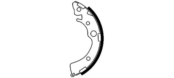 Brake Shoe Set-1