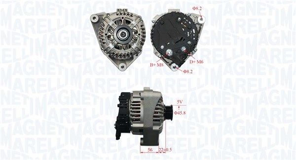 MAGNETI MARELLI 063730845010 Alternator