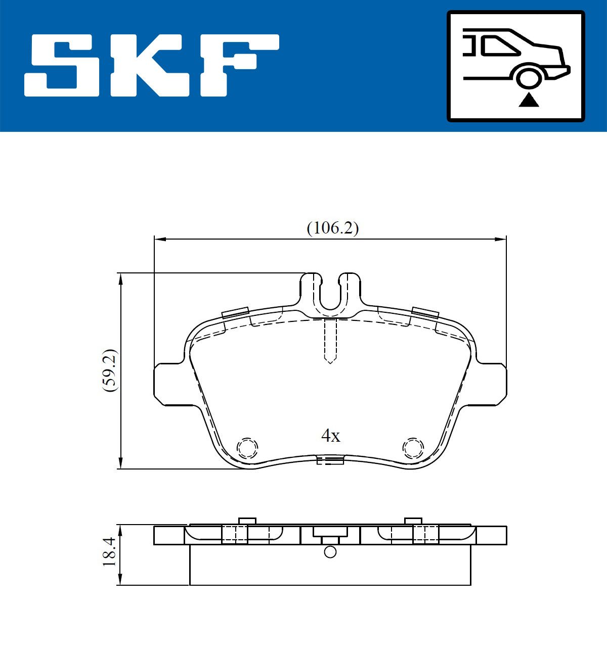 Brake Pad Set, disc brake-5