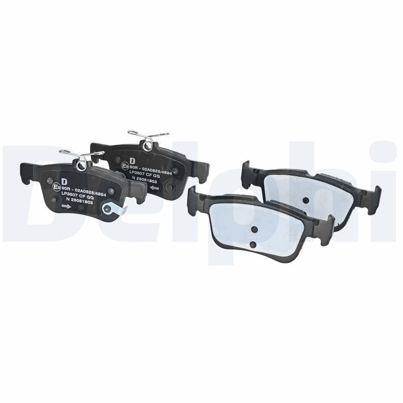 DELPHI LP3607 Brake pad set, disc brake