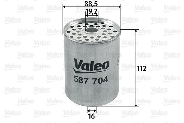 VALEO 587704 Fuel filter