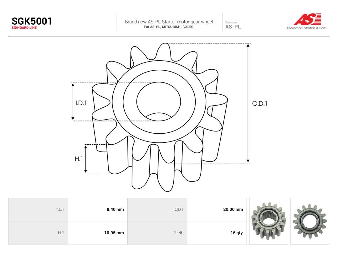 Repair Kit, starter-2