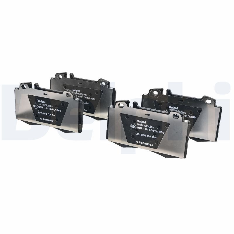 DELPHI LP1688 Brake pad set, disc brake