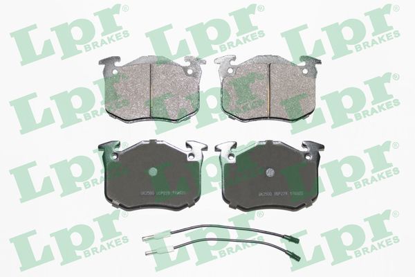 LPR 05P228 Brake pad set, disc brake