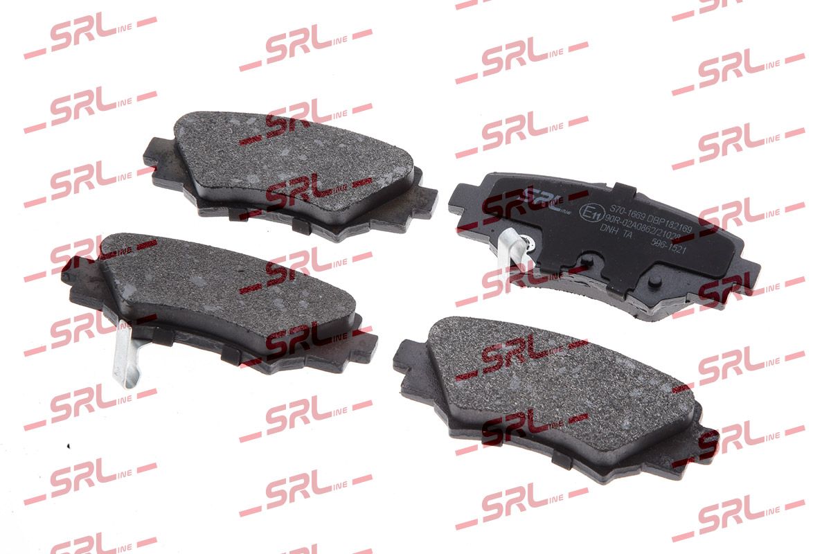 SRLINE S70-1669 Brake pad set, disc brake