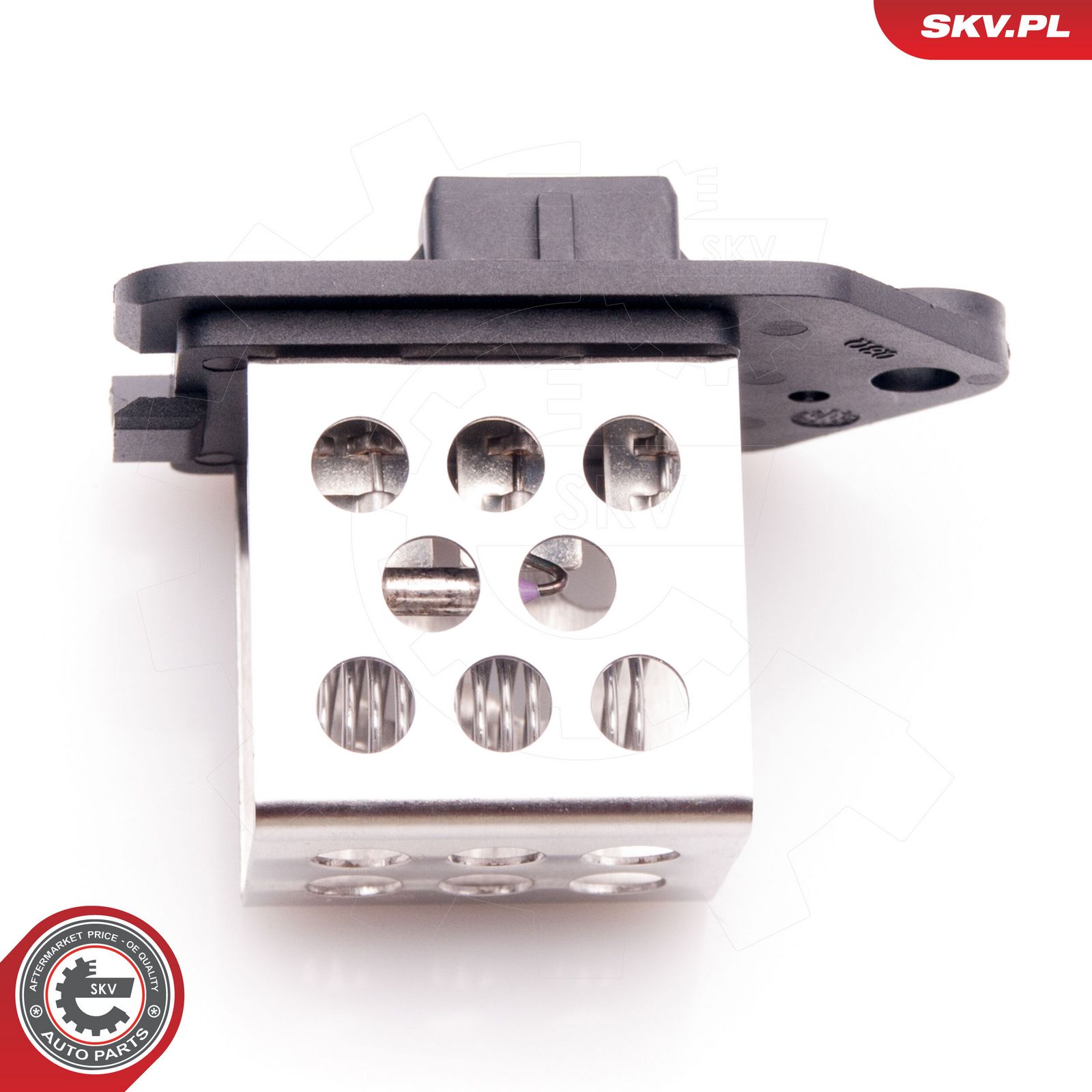 Resistor, interior blower