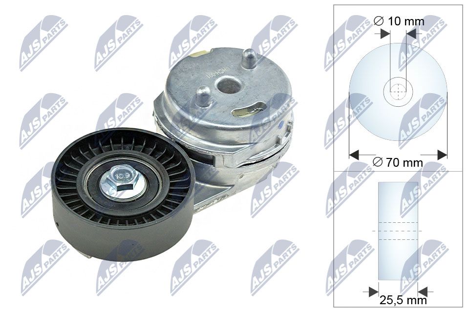 Deflection Pulley/Guide Pulley, V-belt