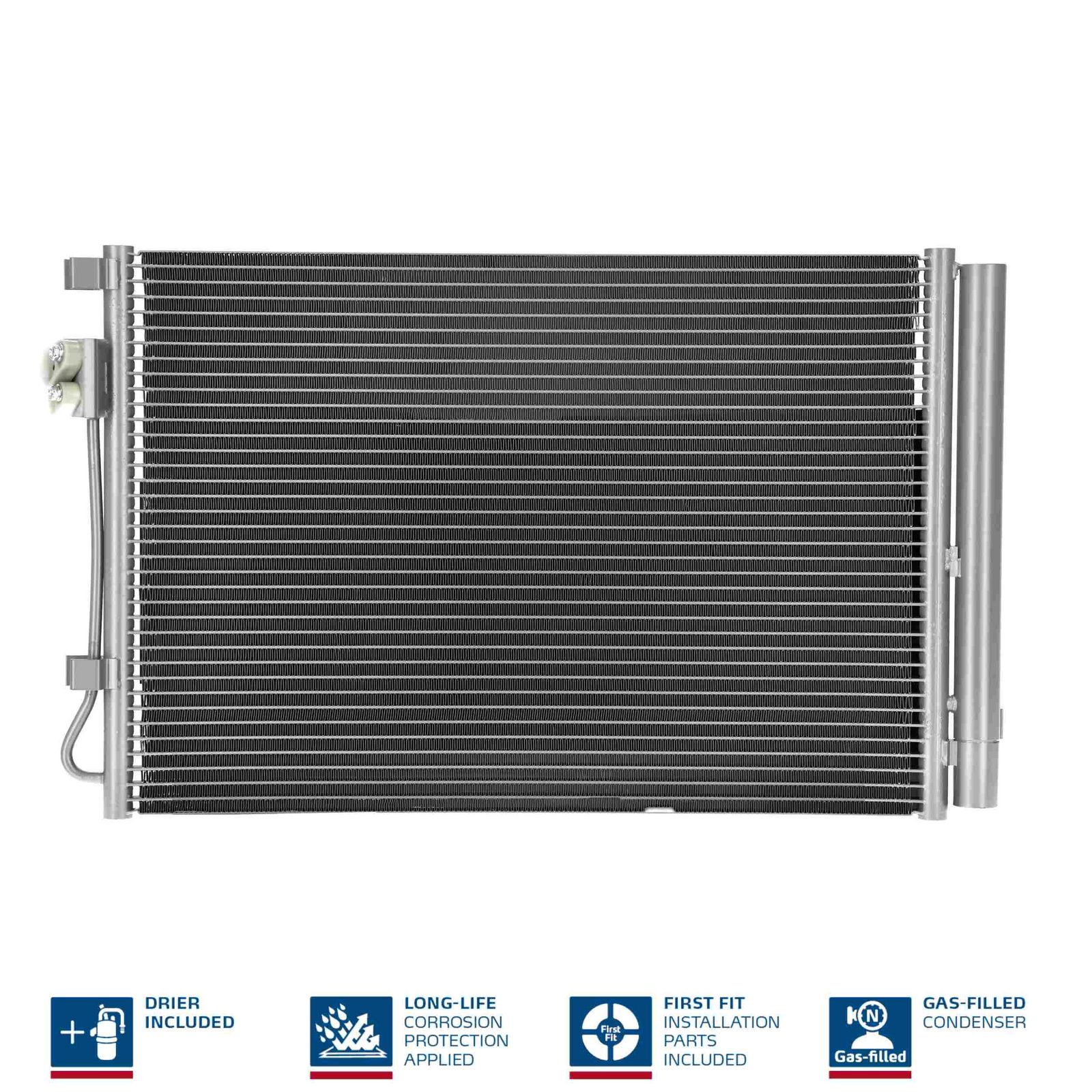 NISSENS 940243 Condenser, air conditioning