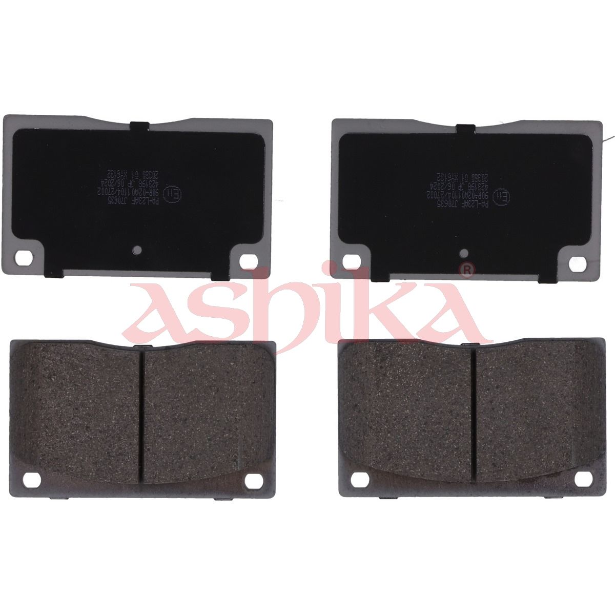 ASHIKA 50-0L-L23 Brake pad set, disc brake
