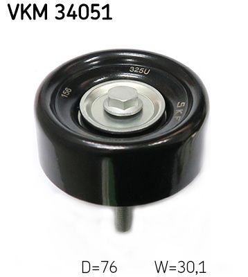 SKF VKM 34051 Deflection/guide pulley, v-ribbed belt