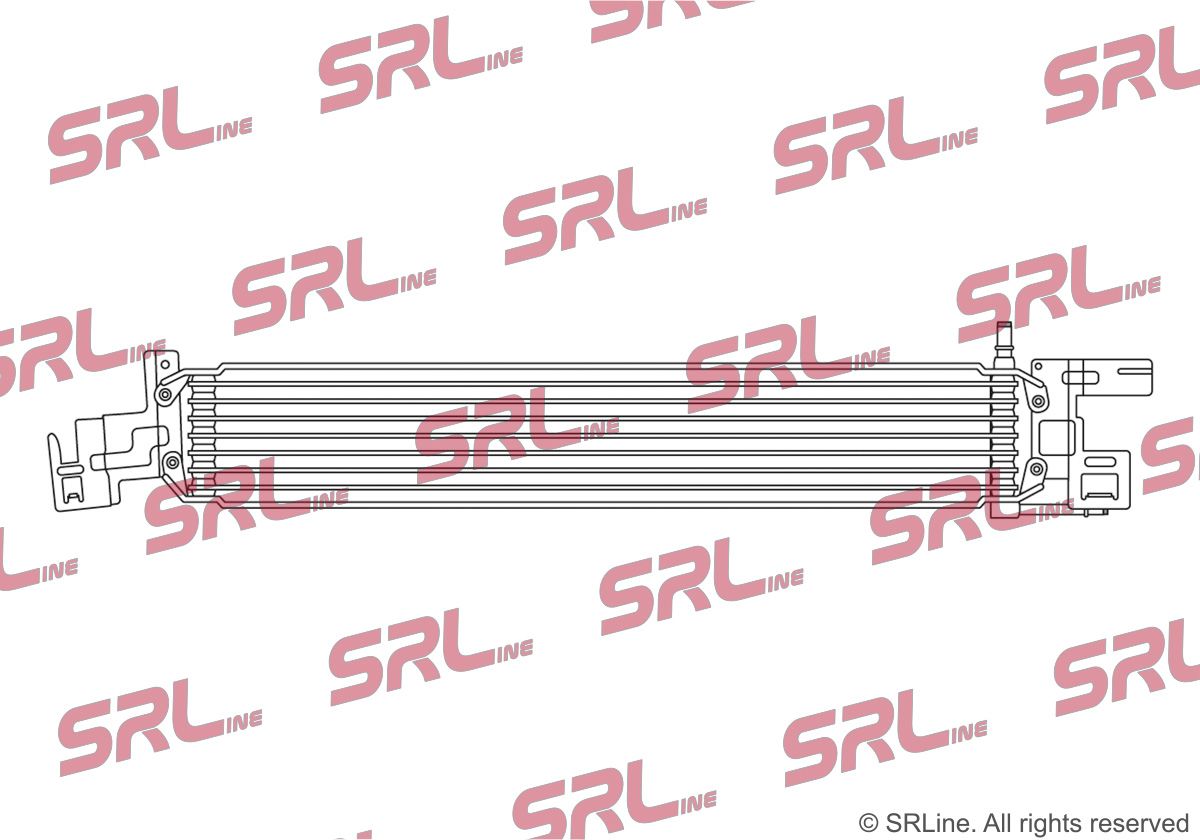 SRLINE 3202L8-7 Oil cooler, steering