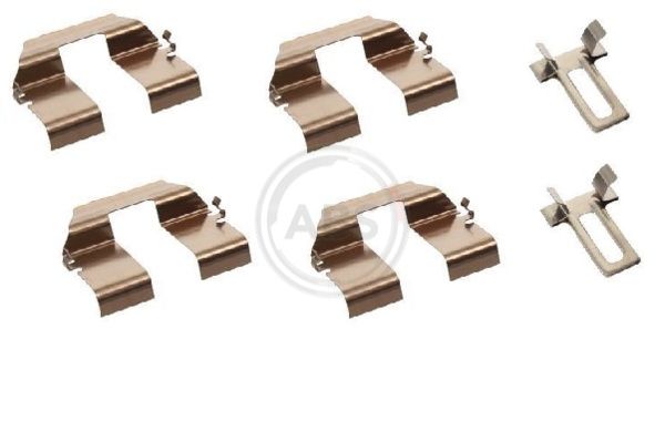 priedų komplektas, diskinių stabdžių trinkelės