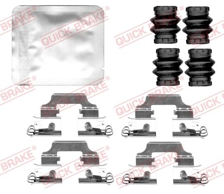 QUICK BRAKE 109-0158 Accessory kit, disc brake pad