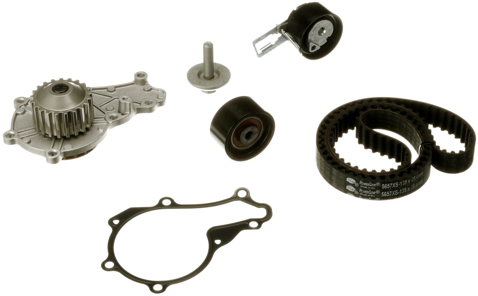 GATES KP15657XS Water pump & timing belt kit