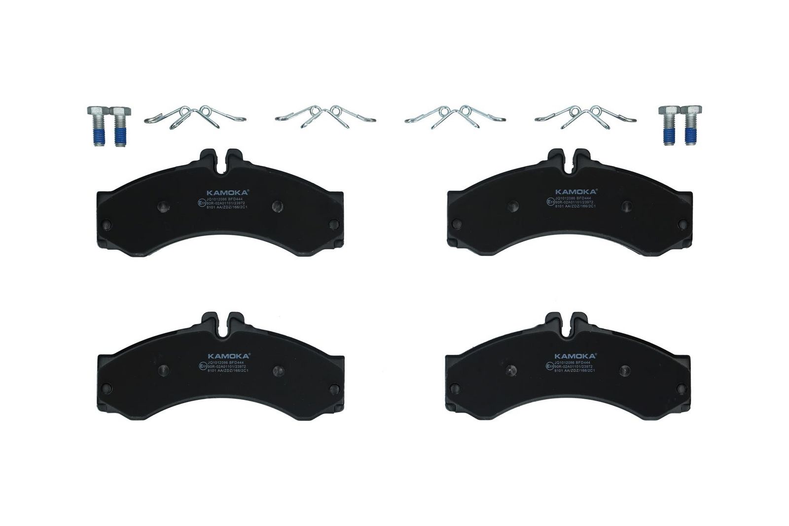 KAMOKA JQ1012086 Stabdžių trinkelių rinkinys, diskinis stabdys