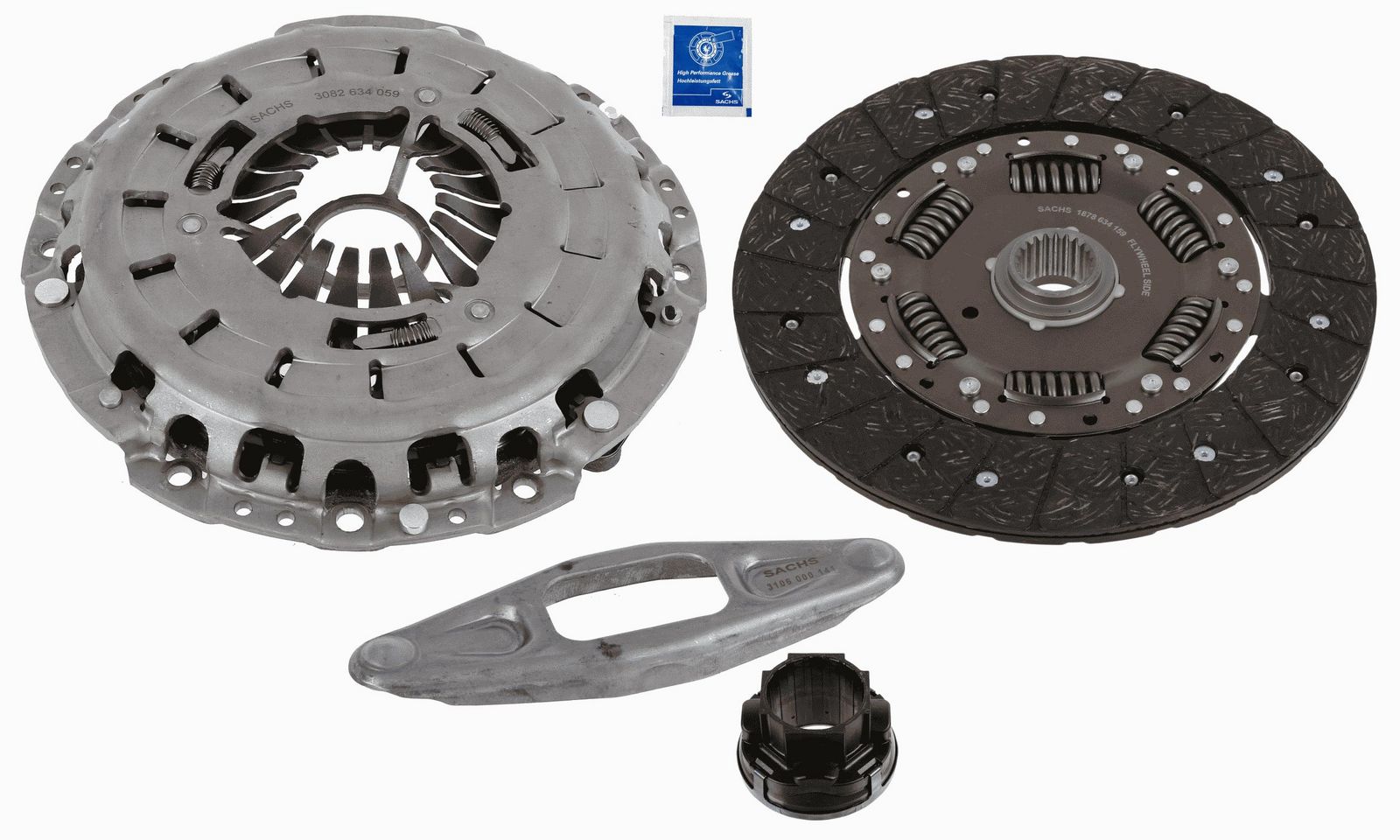 SACHS 3000 951 680 Clutch kit