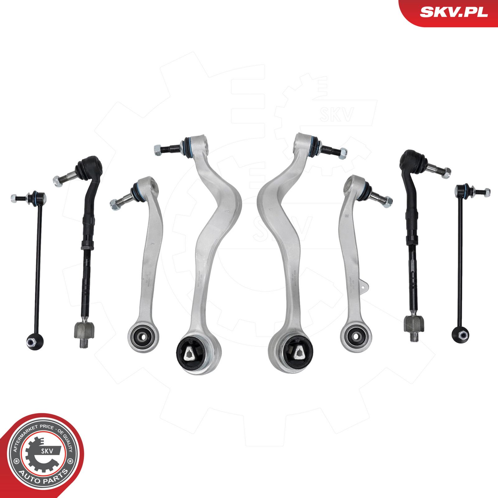 Control/Trailing Arm Kit, wheel suspension