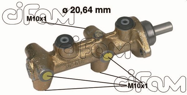 CIFAM 202-040 Brake master cylinder