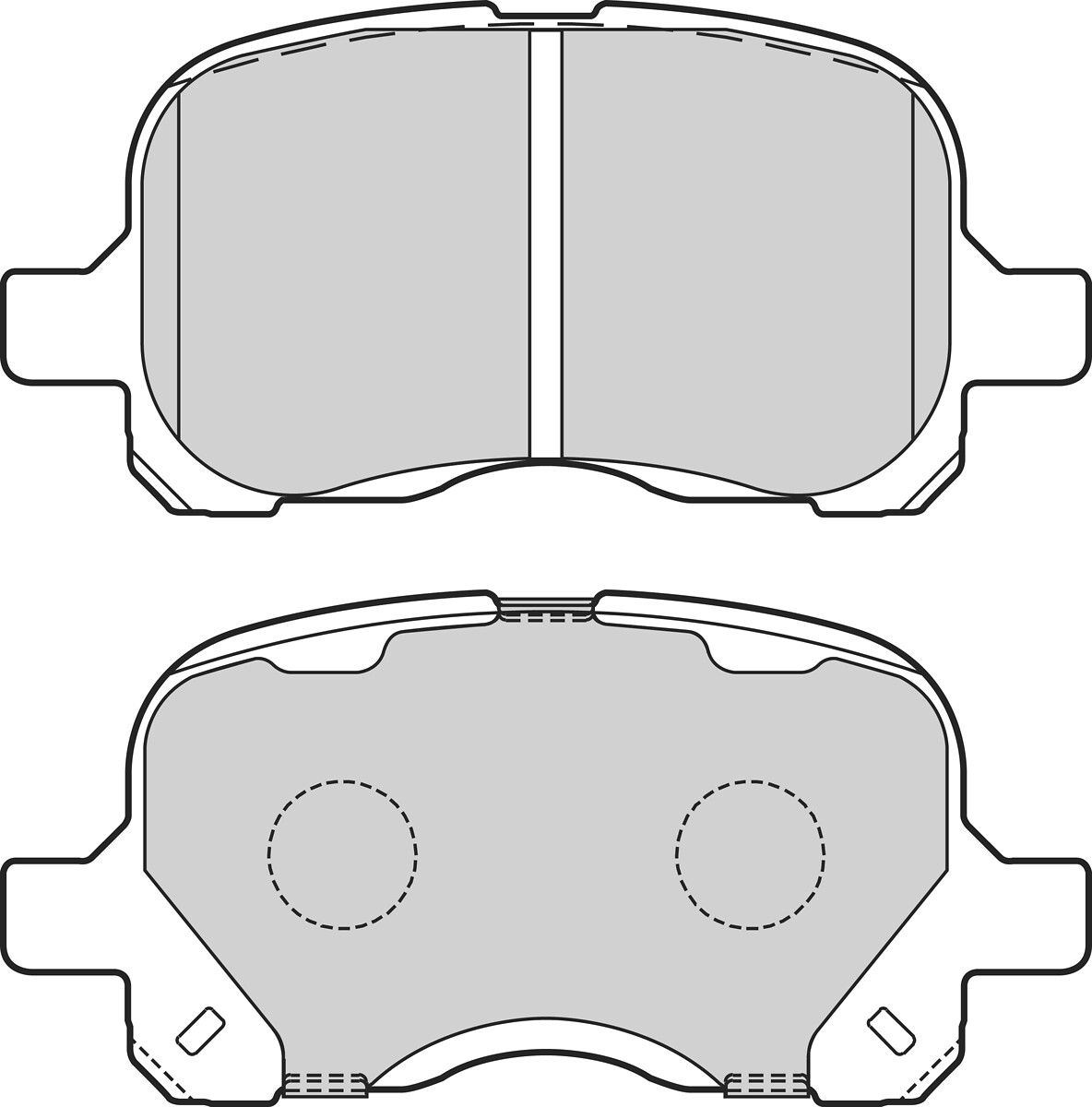 Brake Pad Set, disc brake-1