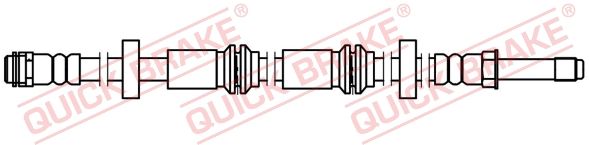 QUICK BRAKE 32.706 Brake hose