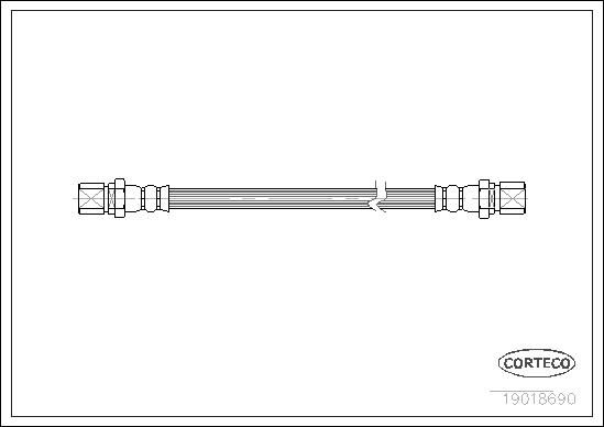 CORTECO 19018690 Brake hose