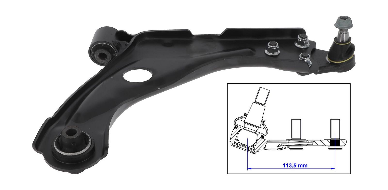 Control/Trailing Arm, wheel suspension-1