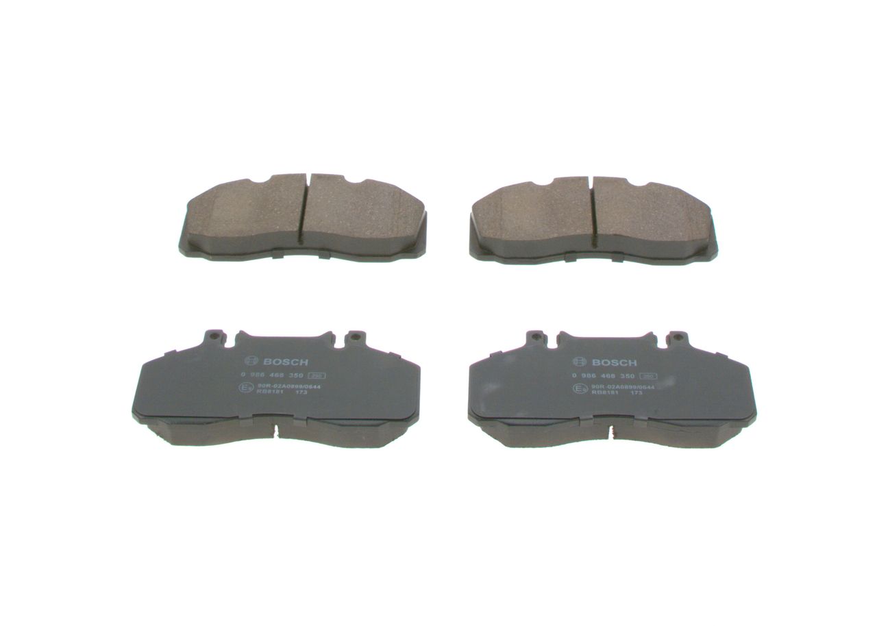 BOSCH 0 986 468 350 Brake pad set, disc brake
