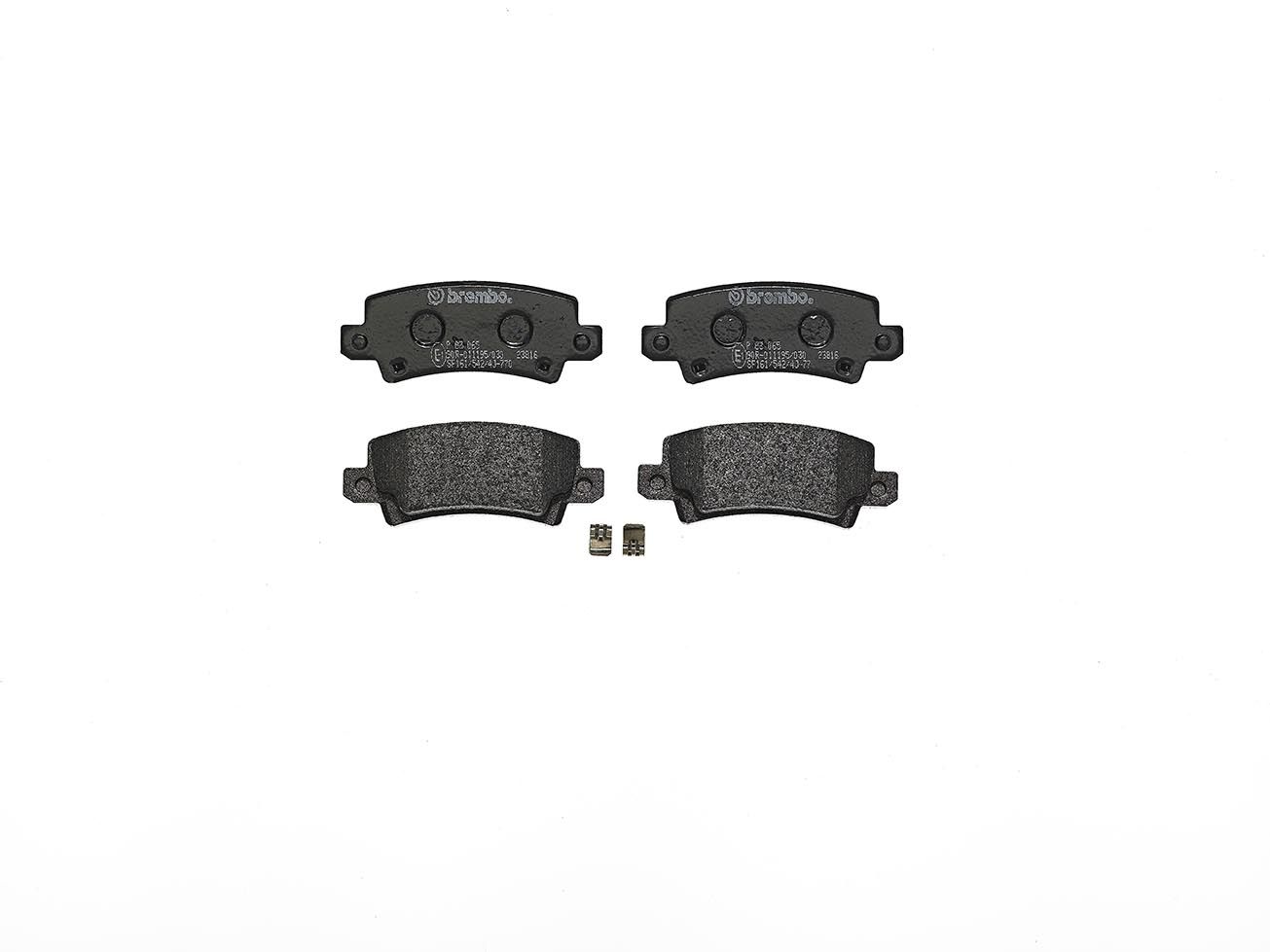 BREMBO P 83 065 Brake pad set, disc brake