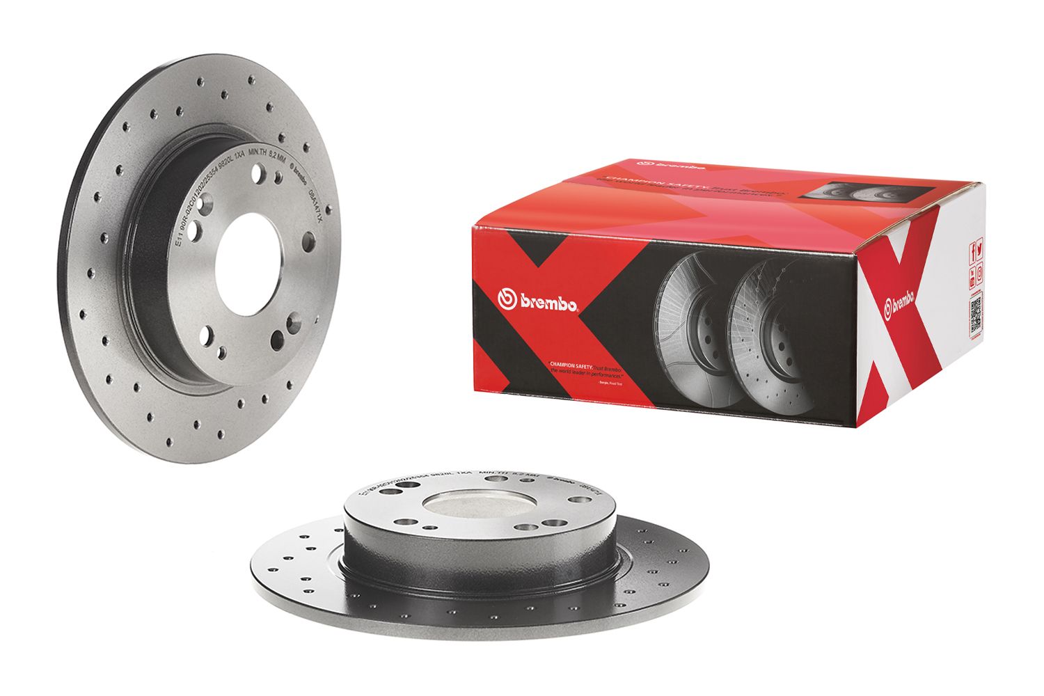 BREMBO 08.A147.1X Brake disc