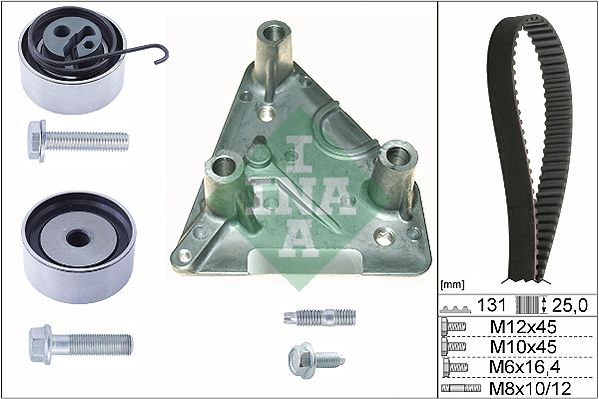 SCHAEFFLER INA 530 0492 10 Timing belt kit
