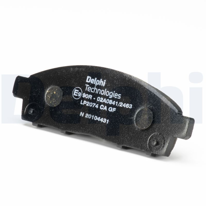 DELPHI LP2074 Brake pad set, disc brake