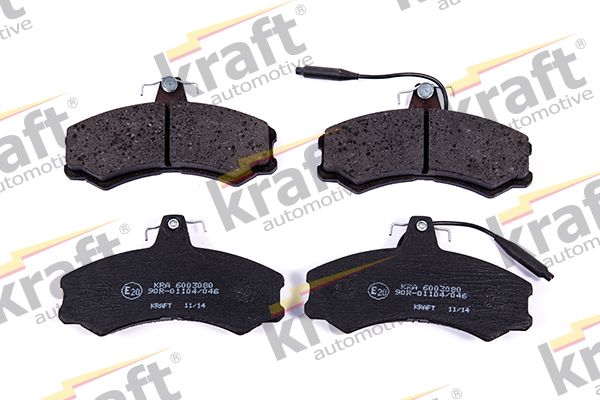 KRAFT AUTOMOTIVE 6003080 Brake pad set, disc brake