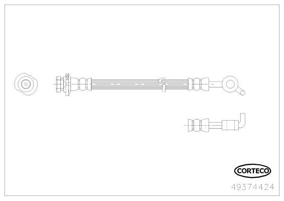 Brake Hose-main