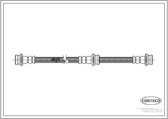CORTECO 19032365 Brake hose