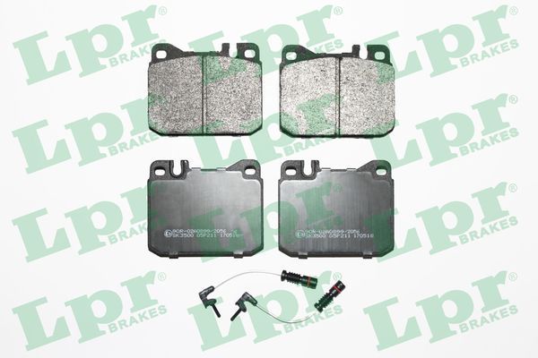 LPR 05P211A Brake pad set, disc brake