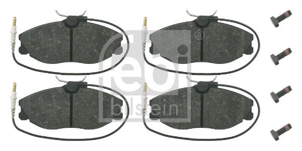 FEBI BILSTEIN 16257 Brake pad set, disc brake