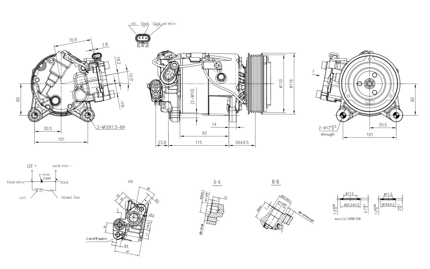 Compressor, air conditioning-5