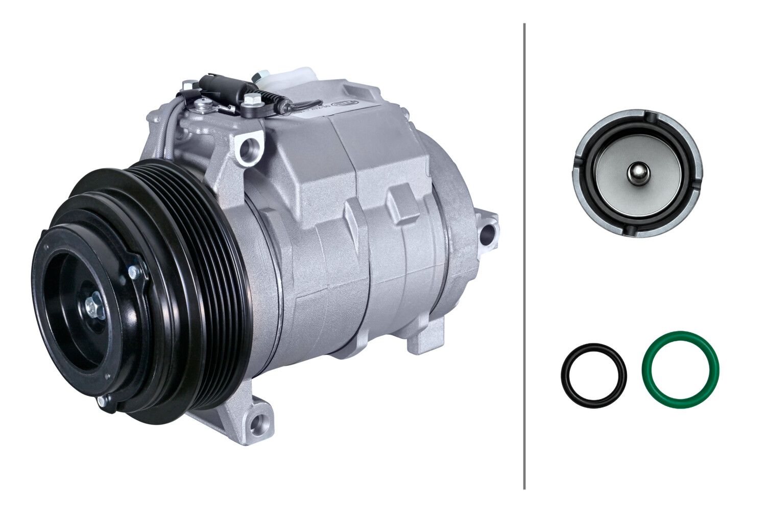 HELLA 8FK 366 202-301 Compressor, air conditioning