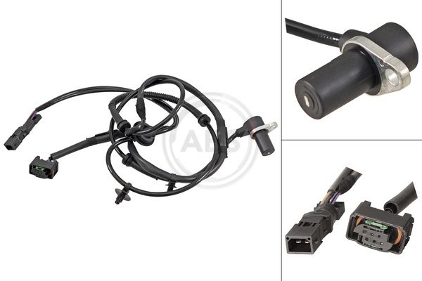 Sensor, wheel speed-main