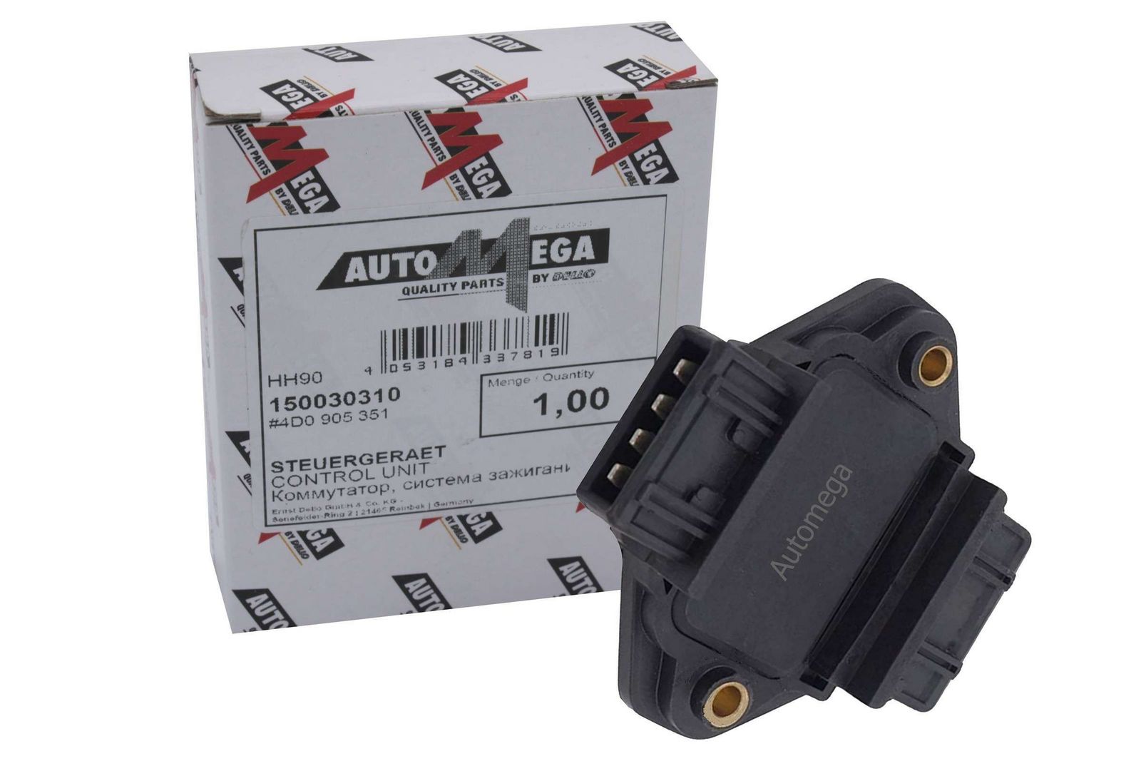 AUTOMEGA 150030310 Switch unit, ignition system