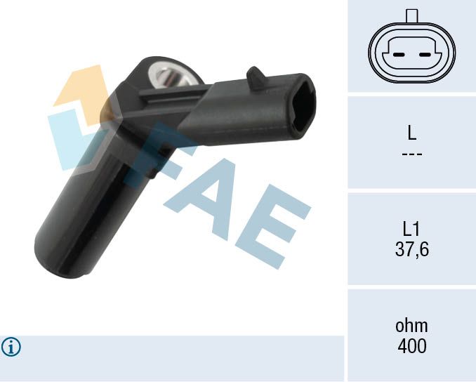 FAE 79540 Rpm sensor, automatic transmission