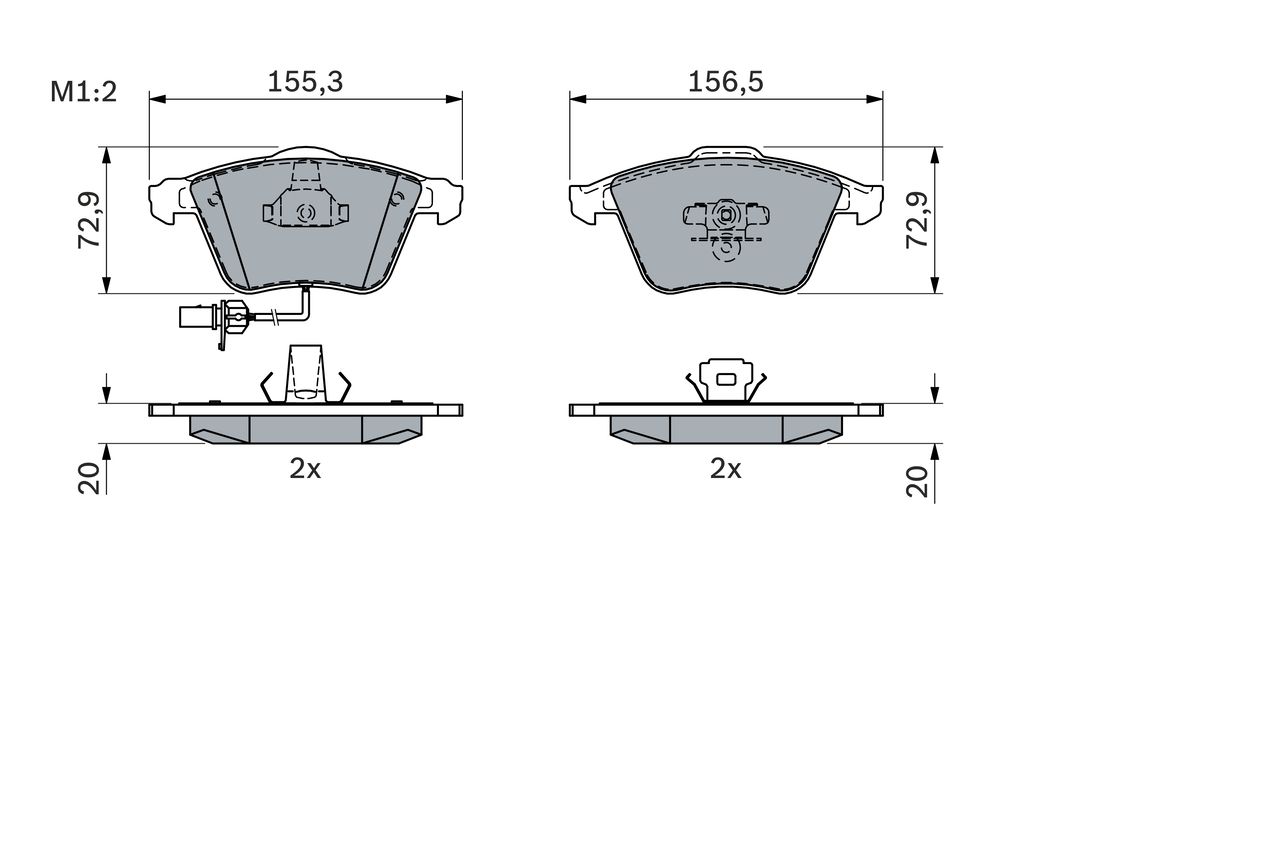 Brake Pad Set, disc brake-5