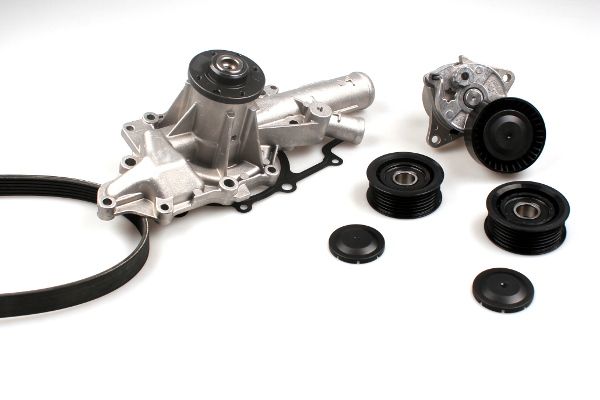 Water Pump + V-ribbed Belt Kit