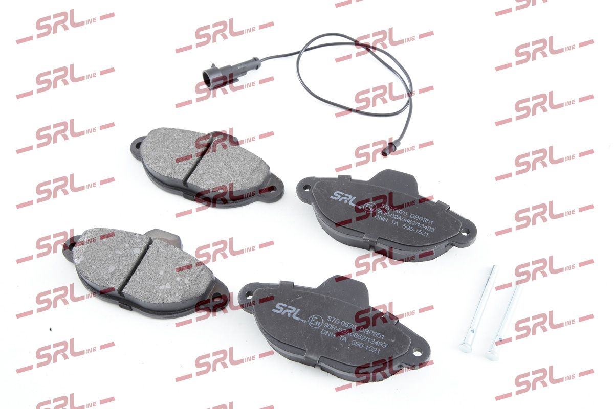 SRLINE S70-0670 Brake pad set, disc brake